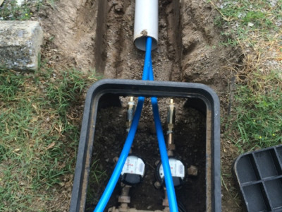 Two water lines replaced in old town Helena, Al